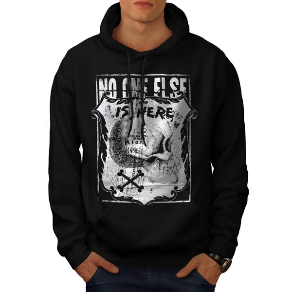 Monster Skull Grave Mens Hoodie