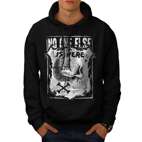 Monster Skull Grave Mens Hoodie