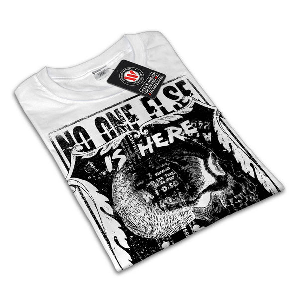 Monster Skull Grave Womens T-Shirt