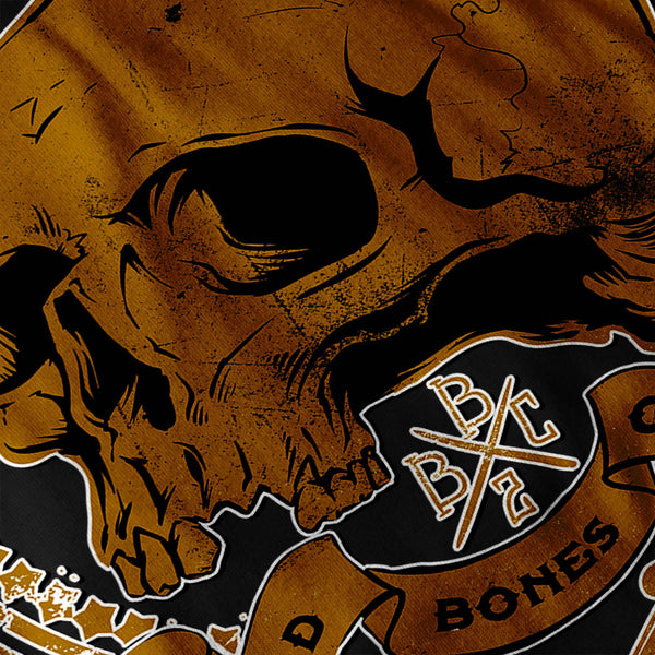 Never Fade Away Skull Mens Hoodie