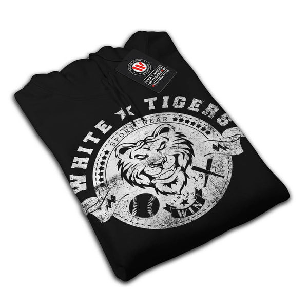 White Tiger Sports Mens Hoodie