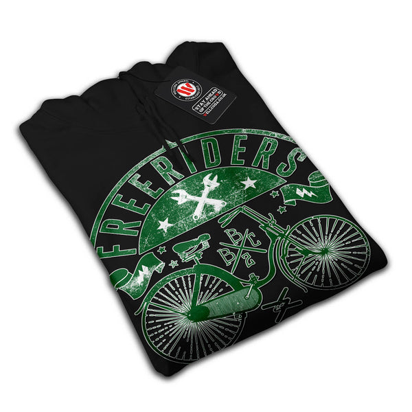 Free Riders Bike Gang Mens Hoodie