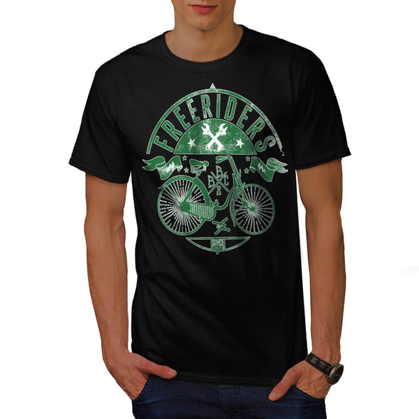 Free Riders Bike Gang Mens T-Shirt