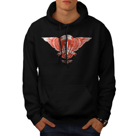 Bad Bone Crew Gang Mens Hoodie