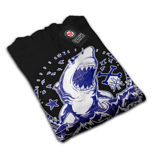 Shark Supper Killer Mens Hoodie