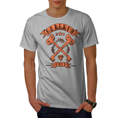Forever Free Diamond Mens T-Shirt