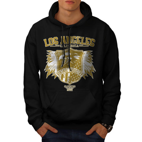 LA California Apparel Mens Hoodie