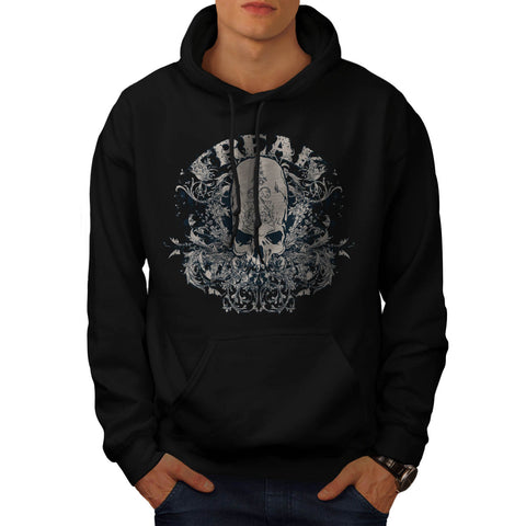 Freak Skull Garden USA Mens Hoodie