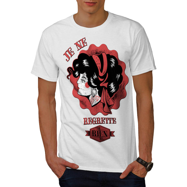 French Song Cute Lady Mens T-Shirt