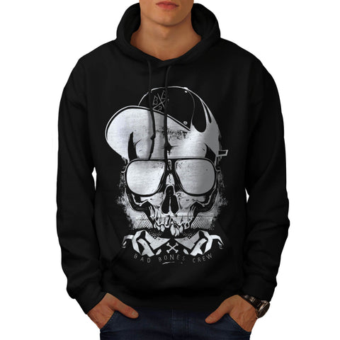 Swag Skull Shades Cap Mens Hoodie