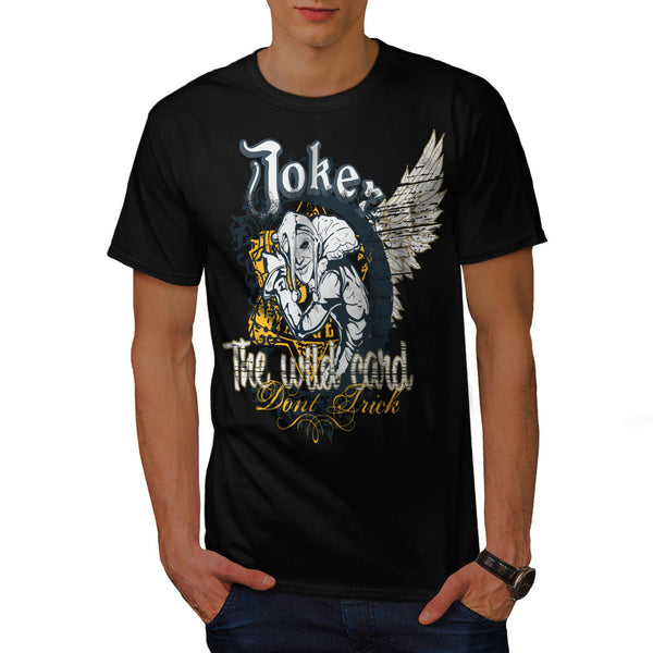 Trick The Joker Card Mens T-Shirt