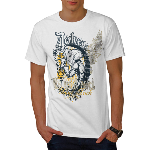 Trick The Joker Card Mens T-Shirt