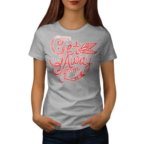 Get Away From It All Womens T-Shirt