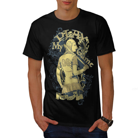 Game Baseball Home Run Mens T-Shirt