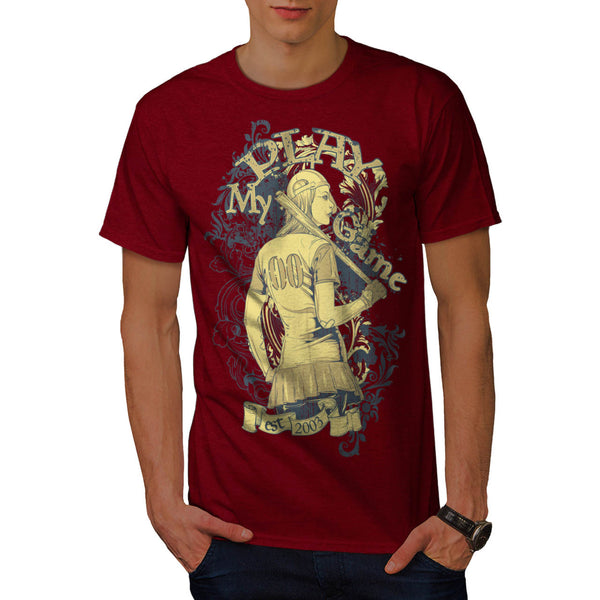 Game Baseball Home Run Mens T-Shirt