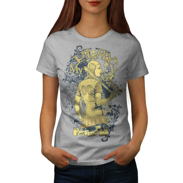 Game Baseball Home Run Womens T-Shirt