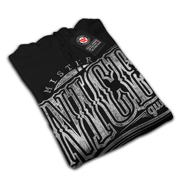 Mister Nice Guy Font Mens Hoodie