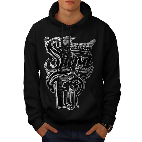 The Real Super Fly Mens Hoodie