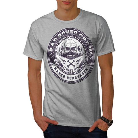 Bad Bones Crew Gang Mens T-Shirt