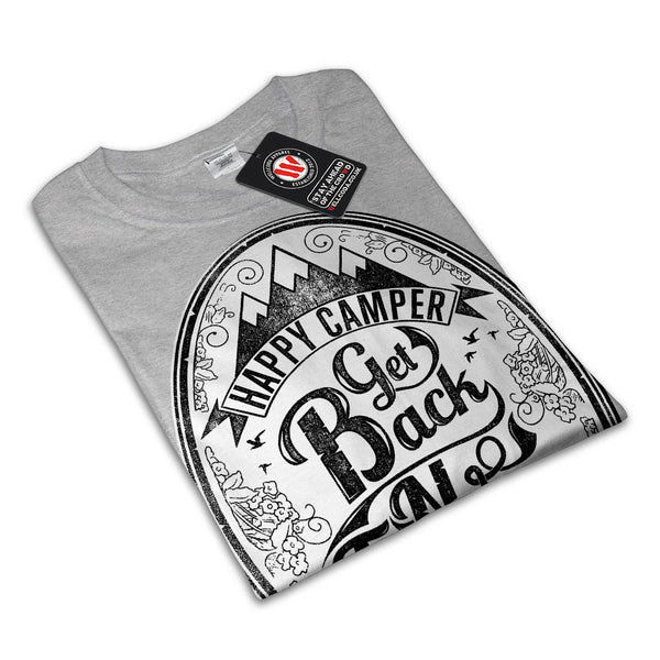 Happy Camper Nature Mens T-Shirt