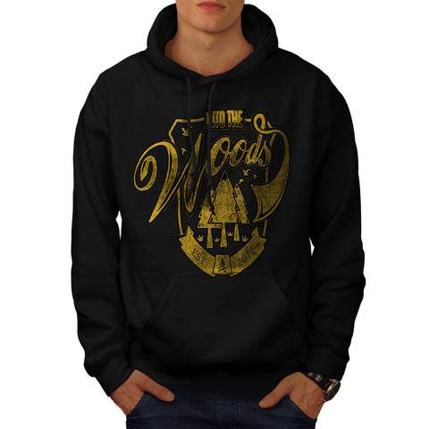 Into The Woods Camp Mens Hoodie