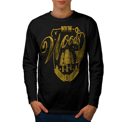 Into The Woods Camp Mens Long Sleeve T-Shirt