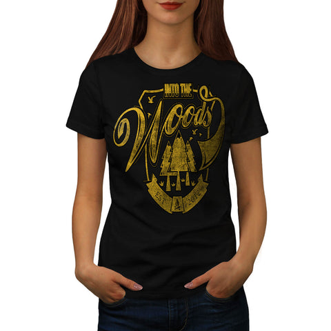 Into The Woods Camp Womens T-Shirt