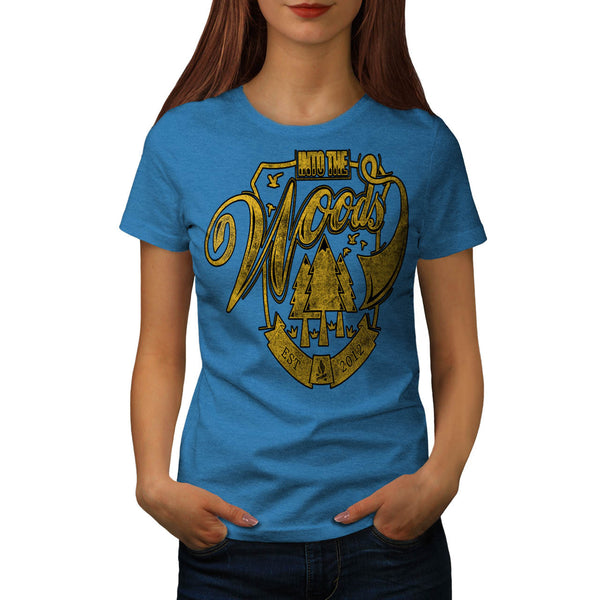 Into The Woods Camp Womens T-Shirt