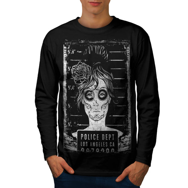 Police Department FBI Mens Long Sleeve T-Shirt