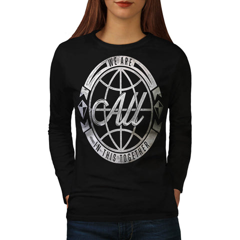 All In Together Team Womens Long Sleeve T-Shirt