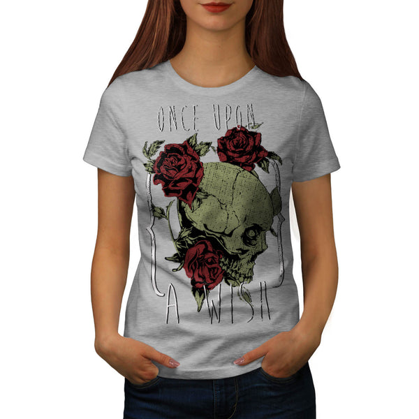 Once Upon Death Wish Womens T-Shirt