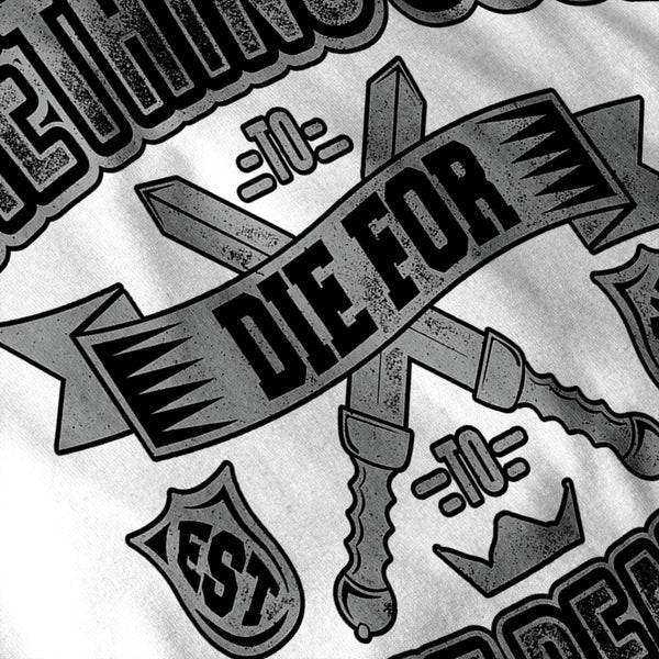 Beautiful Live Death Mens T-Shirt