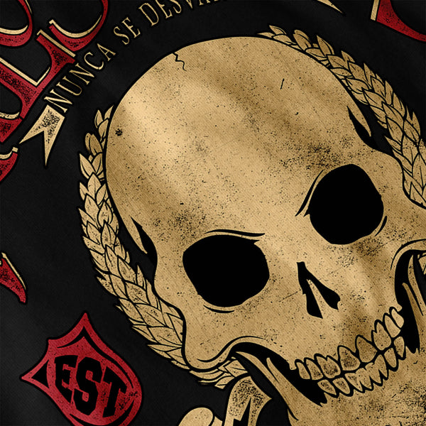 Bad Bone Crew Gang Mens Long Sleeve T-Shirt
