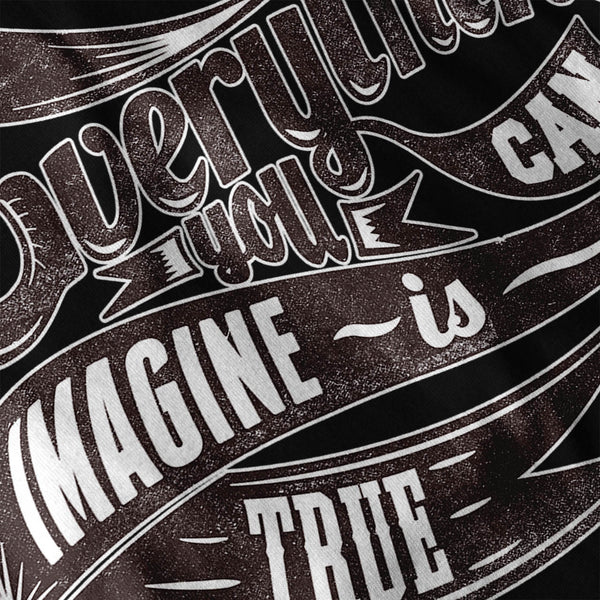Imagine Is True Life Womens Hoodie