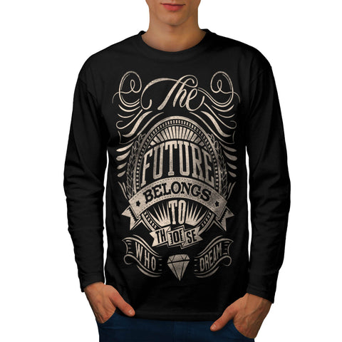Future For Dream USA Mens Long Sleeve T-Shirt