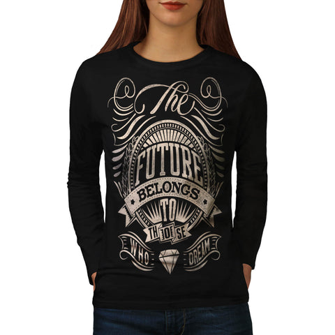 Future For Dream USA Womens Long Sleeve T-Shirt