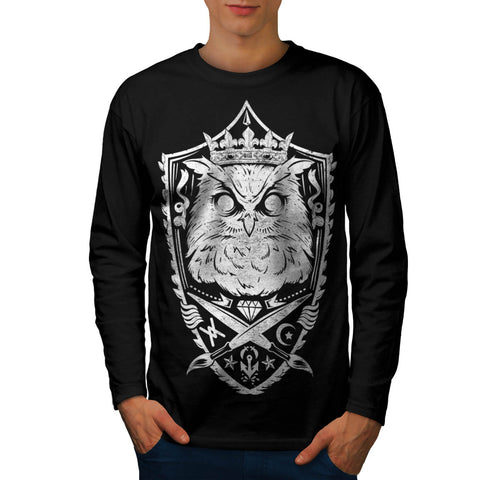 Danger Owl Kingdom Mens Long Sleeve T-Shirt
