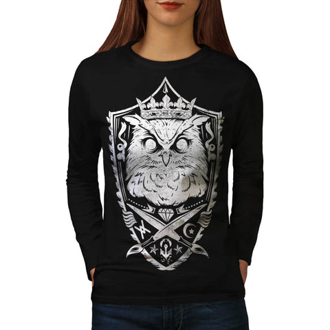 Danger Owl Kingdom Womens Long Sleeve T-Shirt