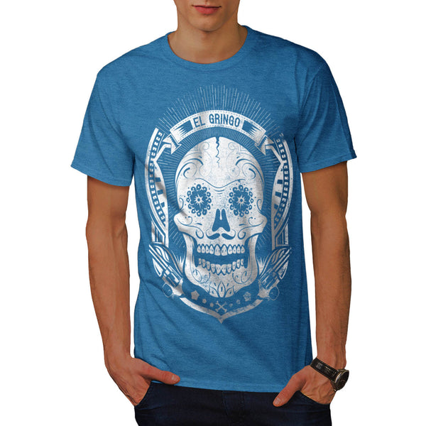 Mexican Skull Death Mens T-Shirt