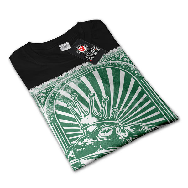 Prince Frog Crown Eye Mens Long Sleeve T-Shirt