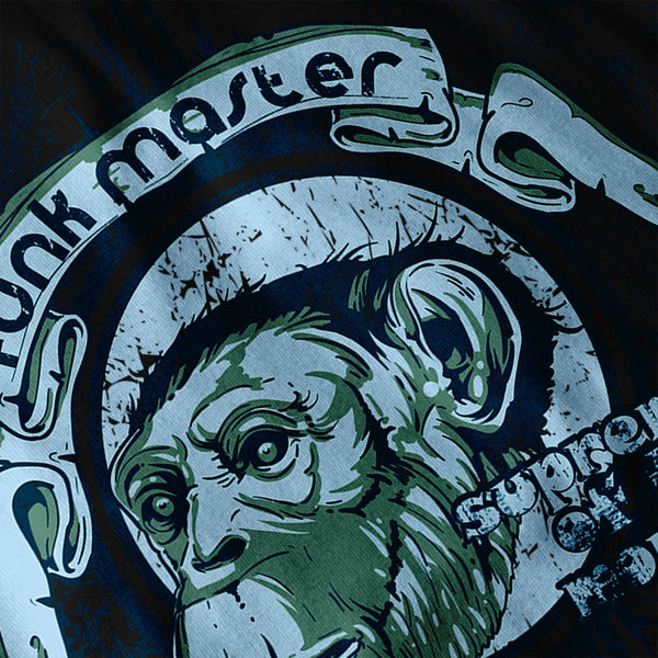 Funk Master Monkey Womens Long Sleeve T-Shirt