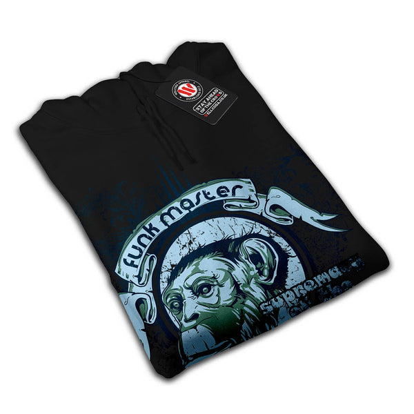 Funk Master Monkey Womens Hoodie