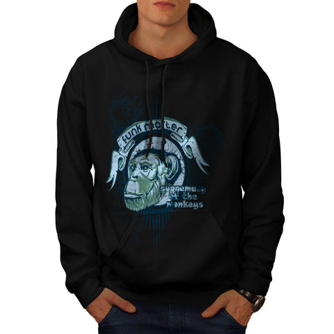 Funk Master Monkey Mens Hoodie
