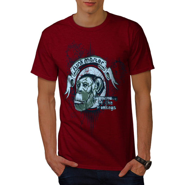 Funk Master Monkey Mens T-Shirt