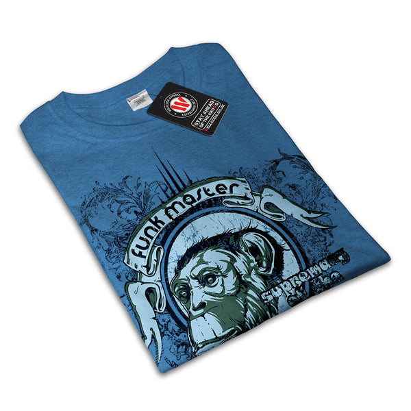 Funk Master Monkey Womens T-Shirt