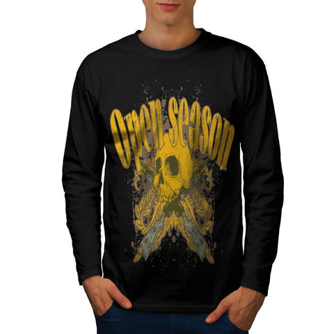 Open Season Hunting Mens Long Sleeve T-Shirt