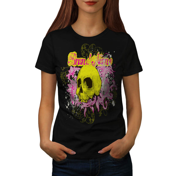 Monster Skull Brand Womens T-Shirt