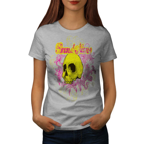 Monster Skull Brand Womens T-Shirt