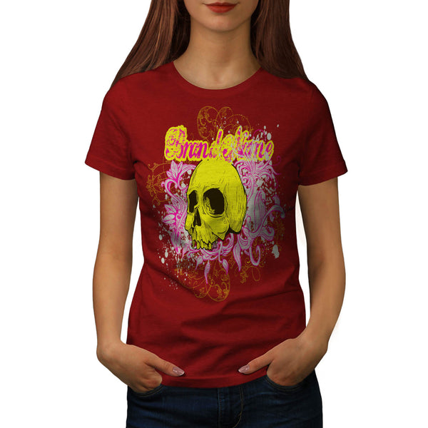 Monster Skull Brand Womens T-Shirt