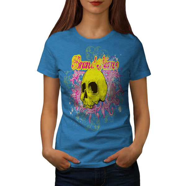 Monster Skull Brand Womens T-Shirt